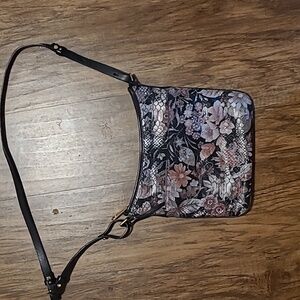 Brahmin Floral Crossbody Bag